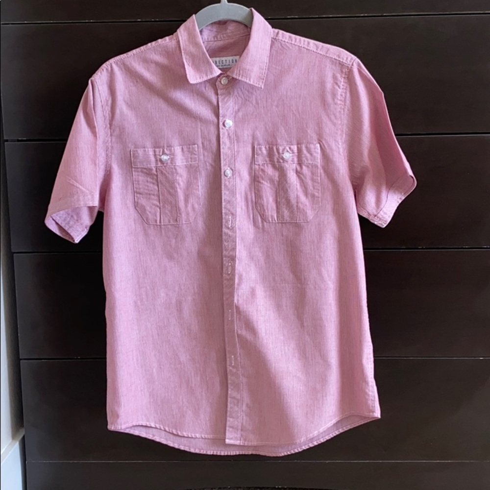 Short sleeve shirt with cuff sleeves